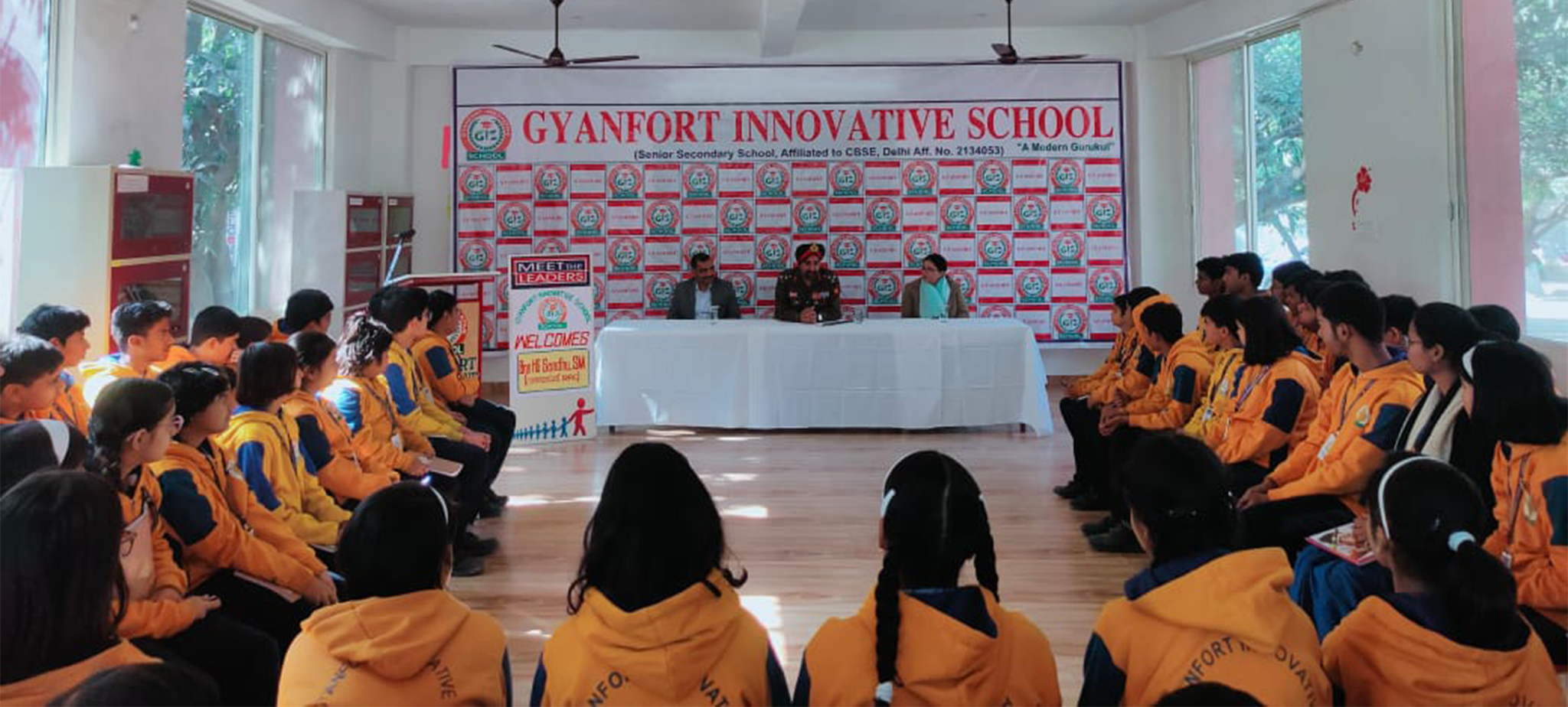 Brigadier H. S. Sandhu Inspires Students at ‘Meet the Leader’ Program